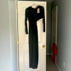 Elegant Meshki XL Black Cutout Dress Never Worn